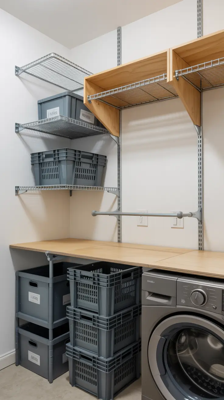 29 Laundry Room Shelves Ideas 2026 - Modern and Creative Storage Inspiration