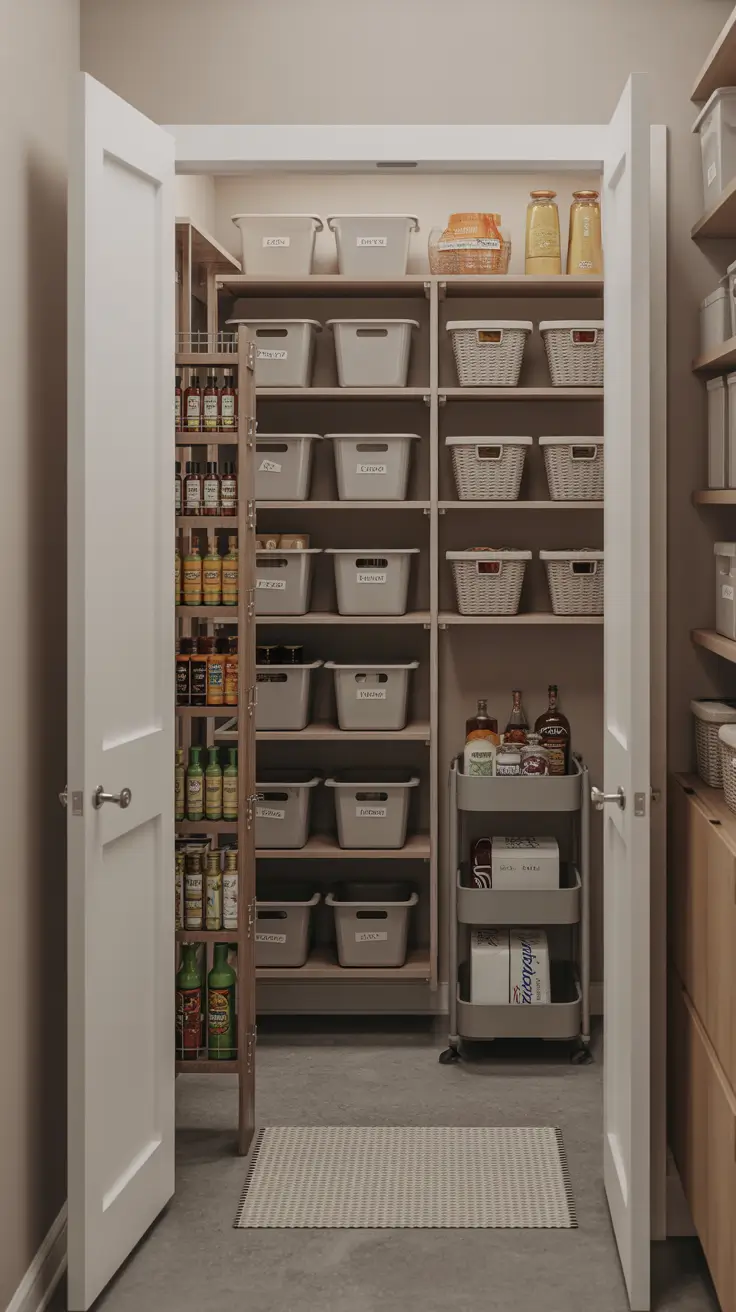 20 Narrow Walk-In Pantry Ideas 2026: Smart Layouts and Stylish Storage Solutions
