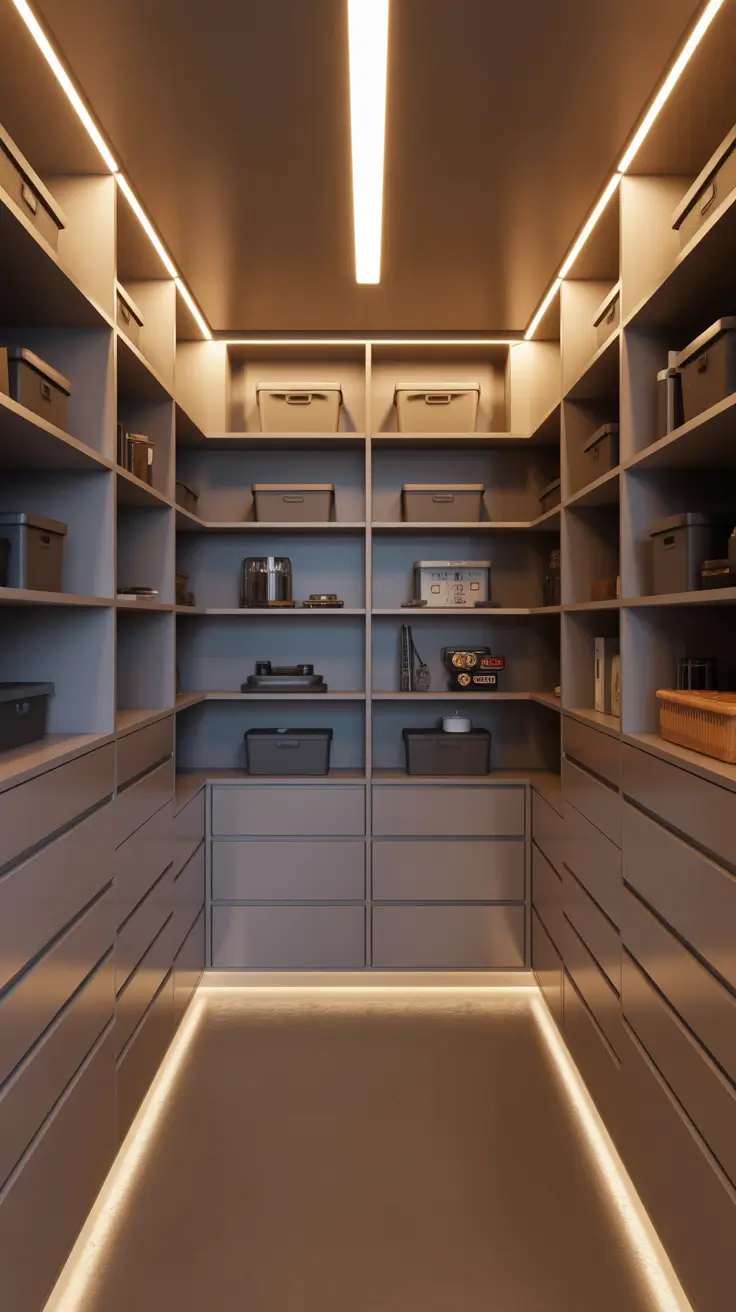 20 Narrow Walk-In Pantry Ideas 2026: Smart Layouts and Stylish Storage Solutions