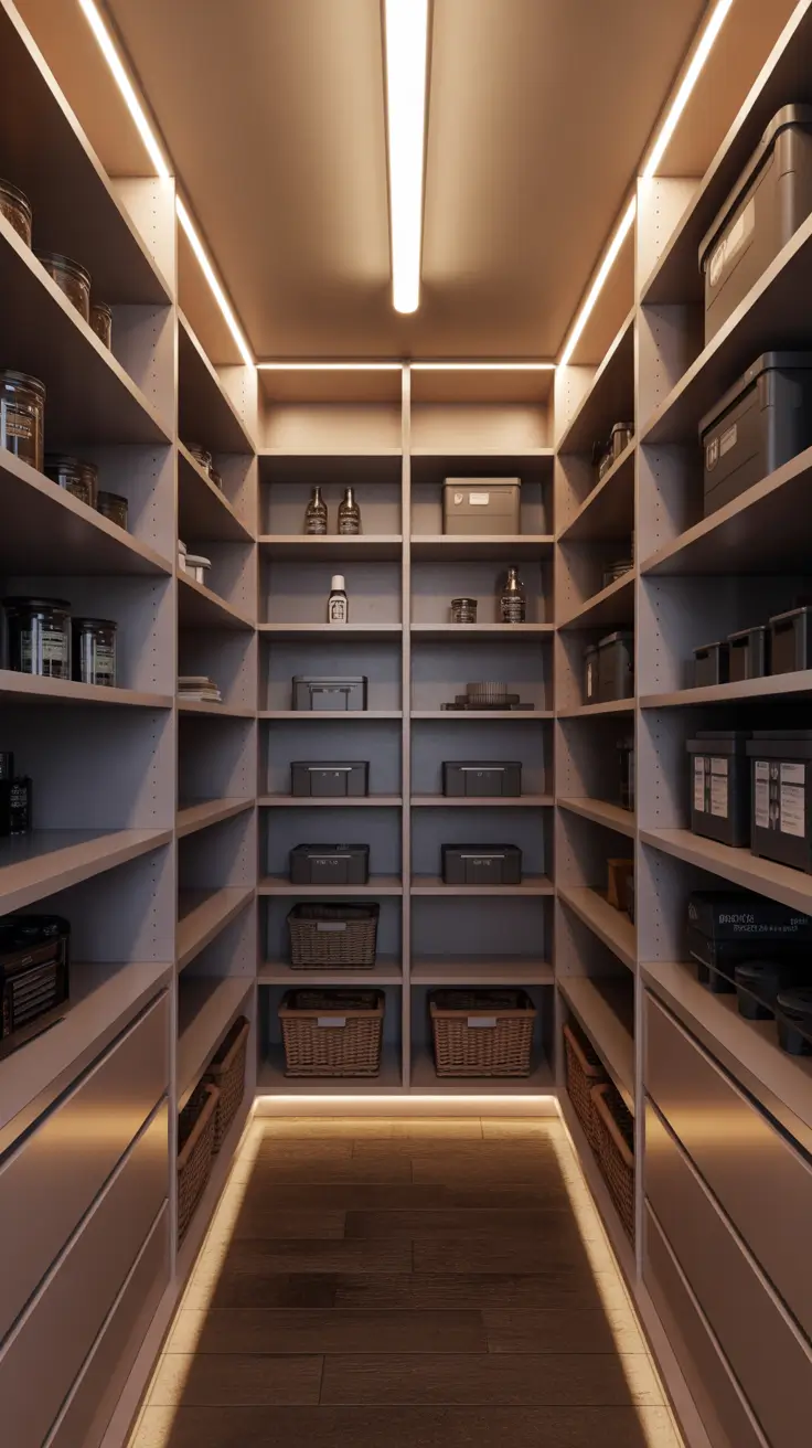 20 Narrow Walk-In Pantry Ideas 2026: Smart Layouts and Stylish Storage Solutions