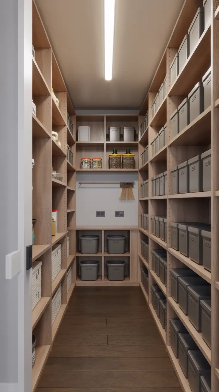 20 Narrow Walk-In Pantry Ideas 2026: Smart Layouts and Stylish Storage Solutions