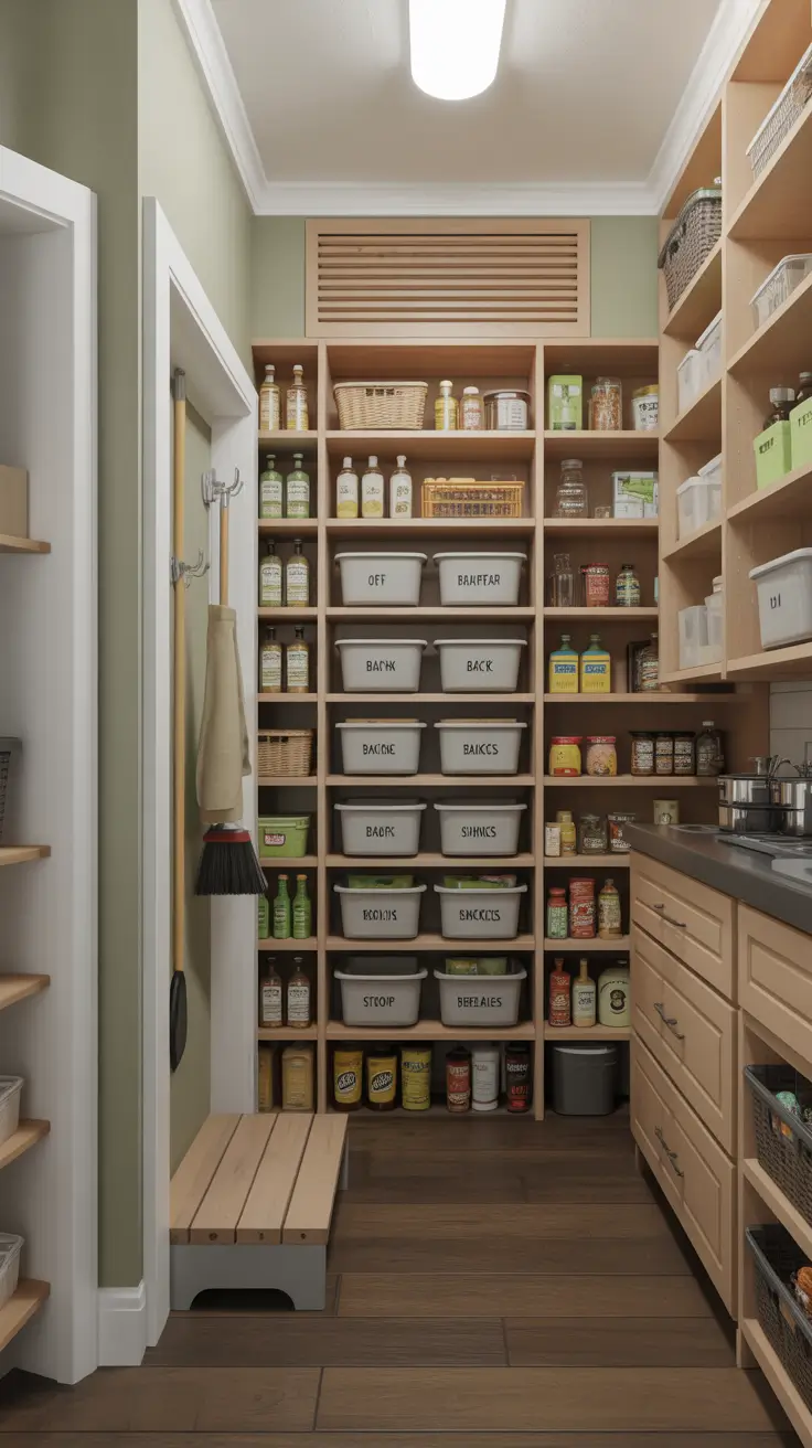20 Narrow Walk-In Pantry Ideas 2026: Smart Layouts and Stylish Storage Solutions