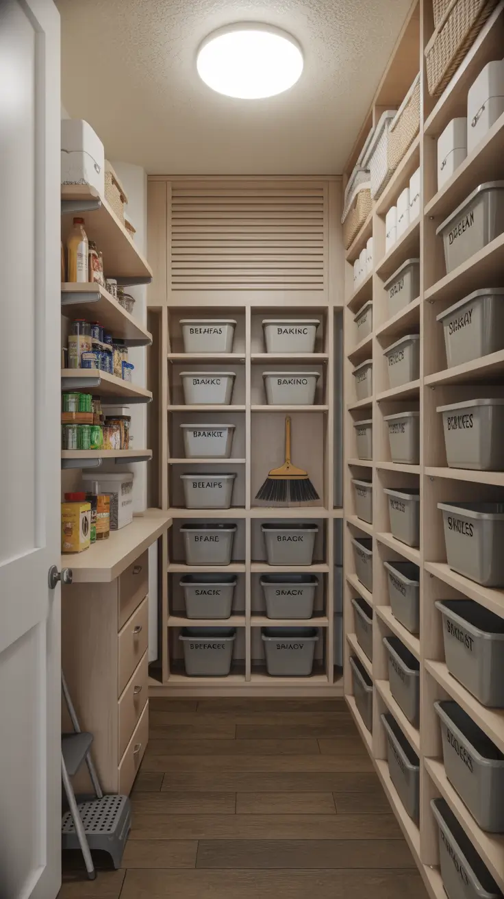 20 Narrow Walk-In Pantry Ideas 2026: Smart Layouts and Stylish Storage Solutions