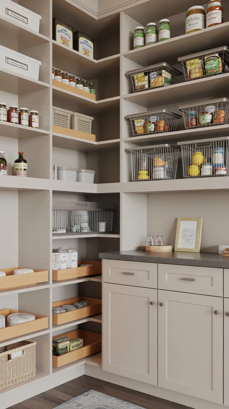 20 Narrow Walk-In Pantry Ideas 2026: Smart Layouts and Stylish Storage Solutions
