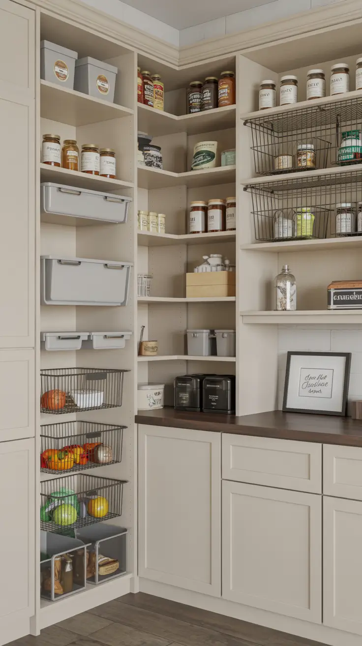 20 Narrow Walk-In Pantry Ideas 2026: Smart Layouts and Stylish Storage Solutions