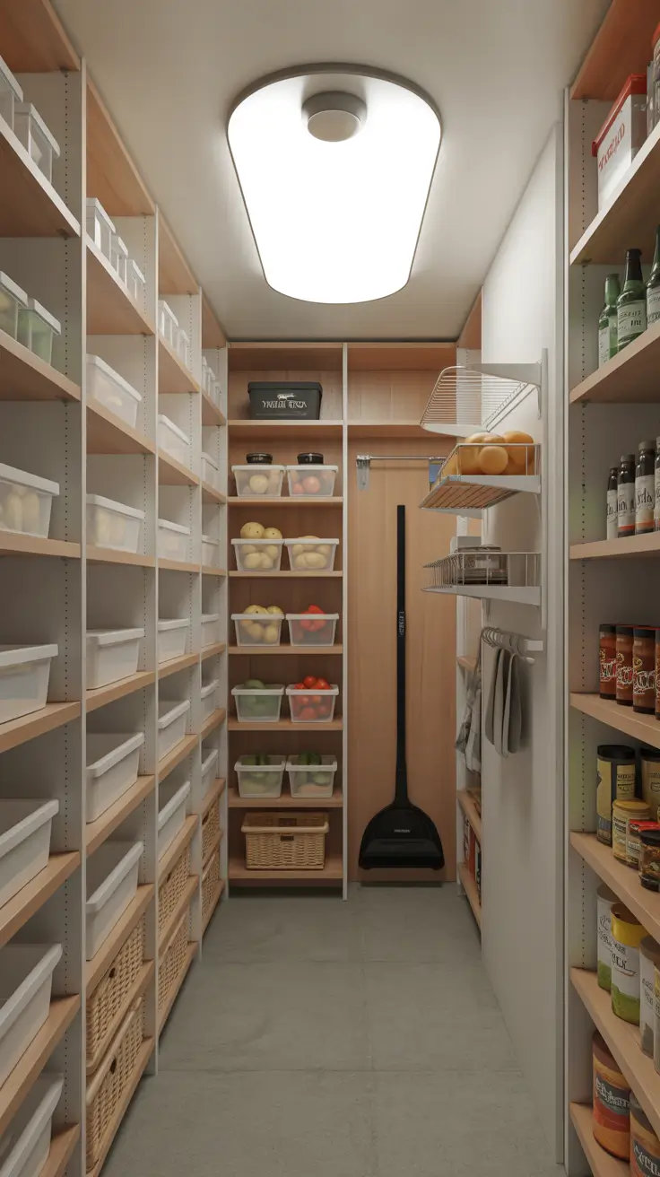 20 Narrow Walk-In Pantry Ideas 2026: Smart Layouts and Stylish Storage Solutions