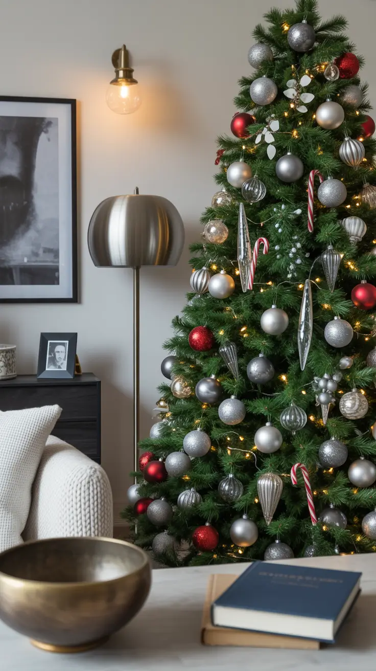 24 Red and Silver Christmas Tree 2025: Elegant Decorating Ideas for a Stunning Holiday Look