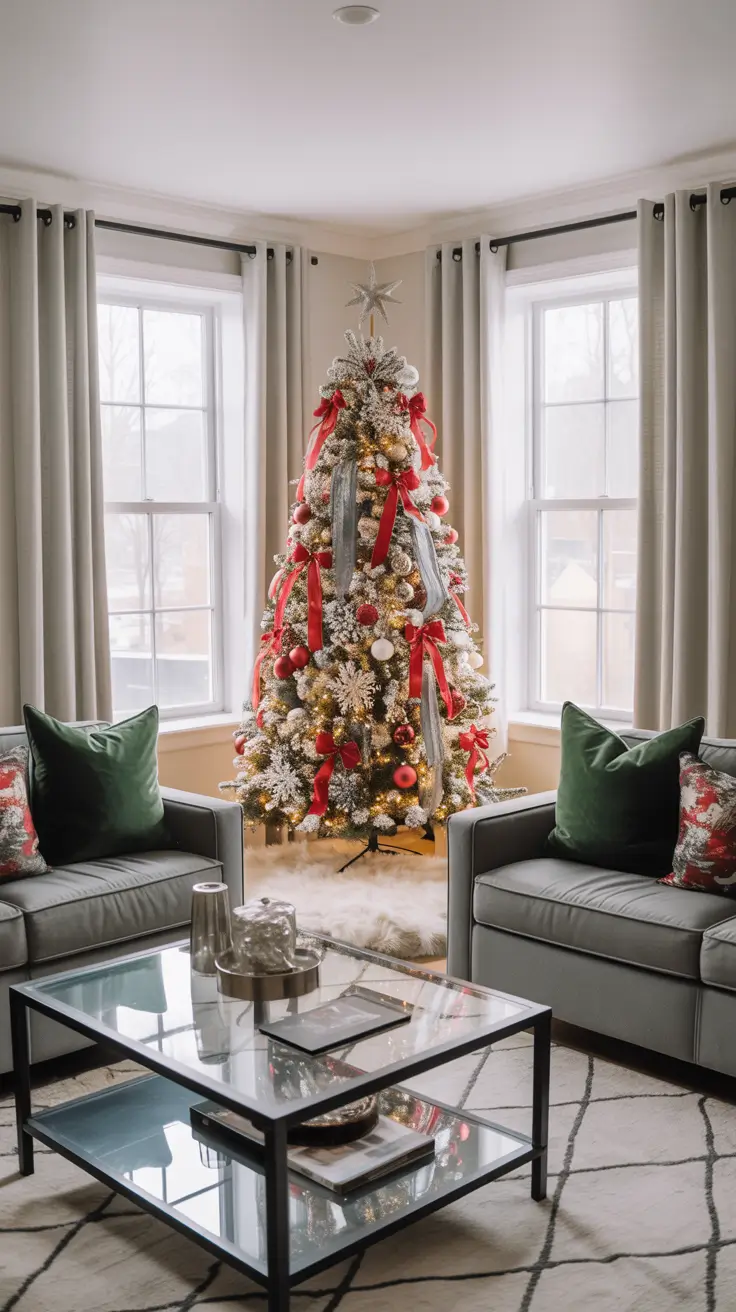 24 Red and Silver Christmas Tree 2025: Elegant Decorating Ideas for a Stunning Holiday Look