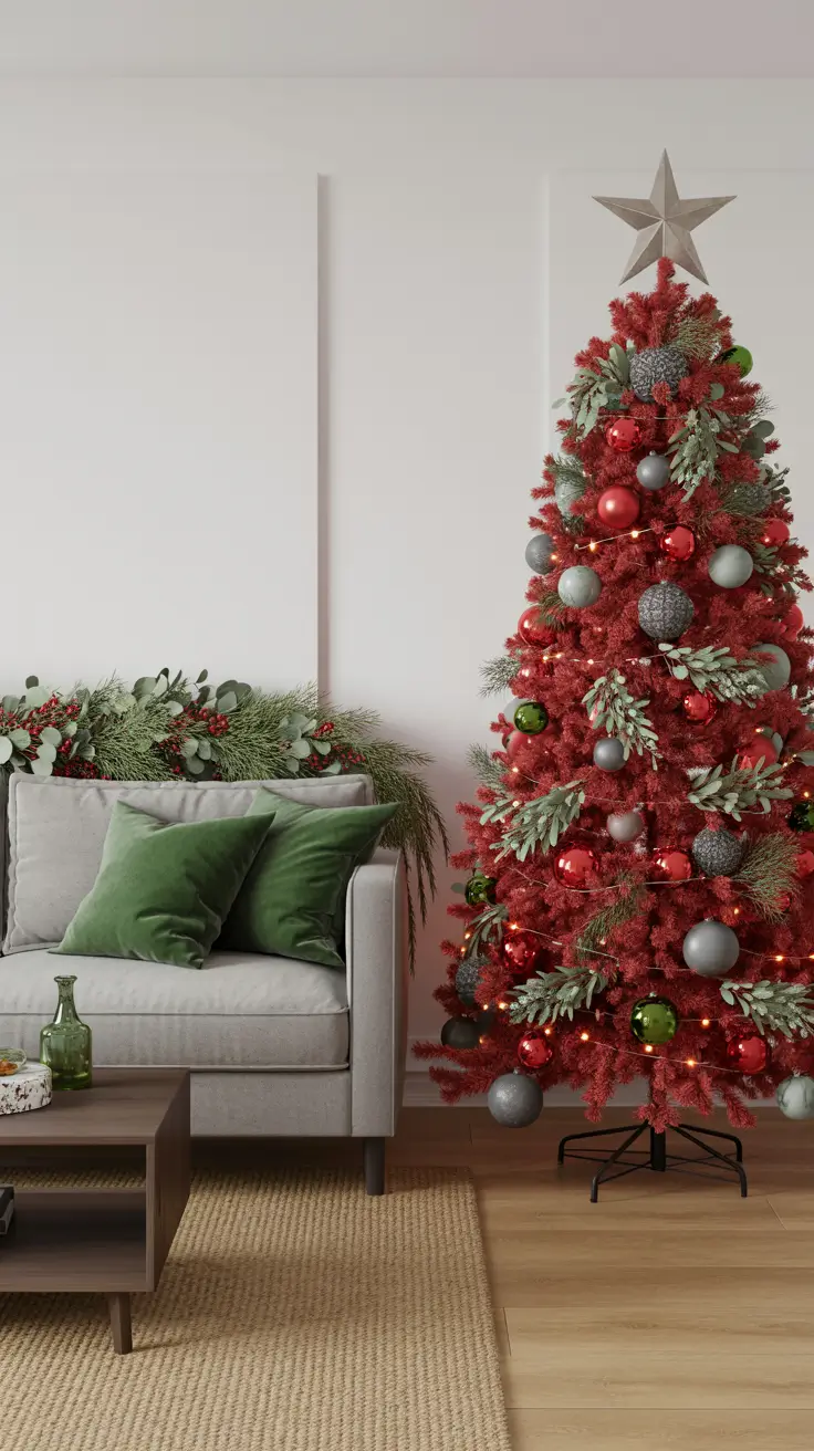 24 Red and Silver Christmas Tree 2025: Elegant Decorating Ideas for a Stunning Holiday Look