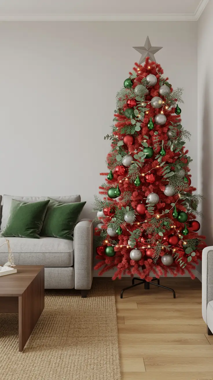 24 Red and Silver Christmas Tree 2025: Elegant Decorating Ideas for a Stunning Holiday Look