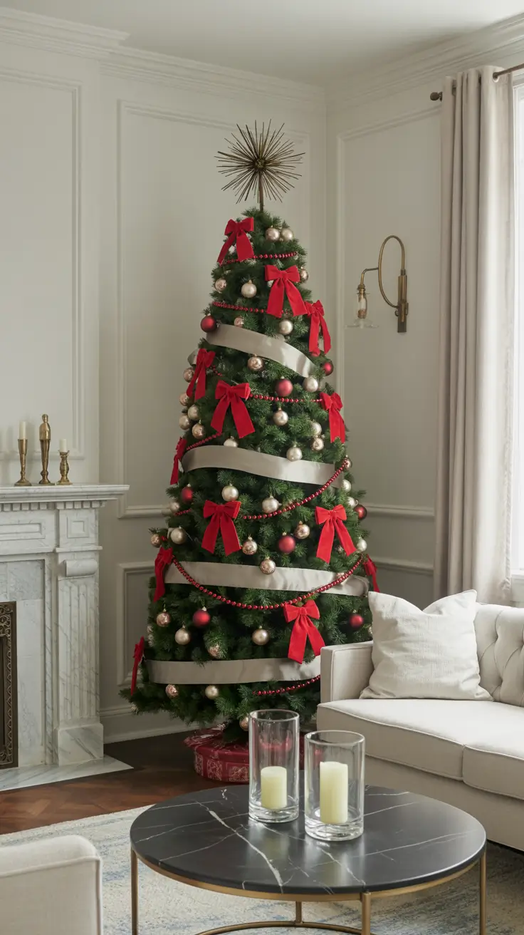 24 Red and Silver Christmas Tree 2025: Elegant Decorating Ideas for a Stunning Holiday Look