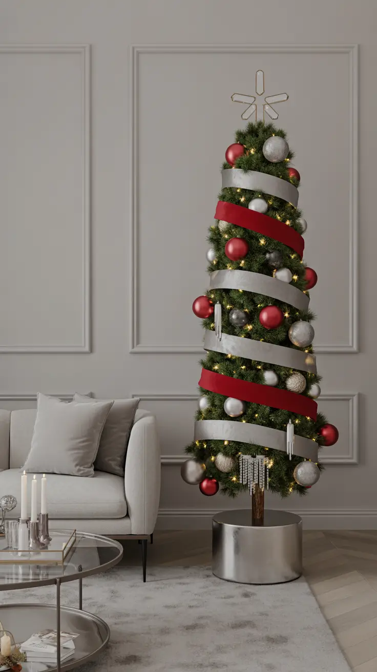24 Red and Silver Christmas Tree 2025: Elegant Decorating Ideas for a Stunning Holiday Look
