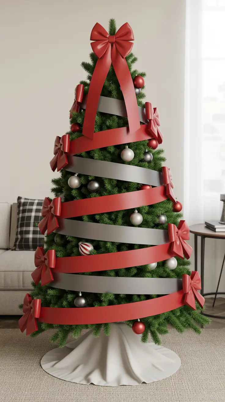 24 Red and Silver Christmas Tree 2025: Elegant Decorating Ideas for a Stunning Holiday Look