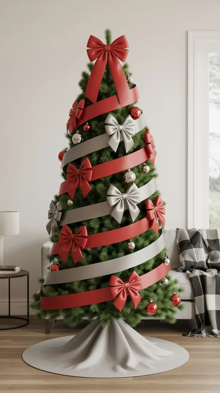 24 Red and Silver Christmas Tree 2025: Elegant Decorating Ideas for a Stunning Holiday Look