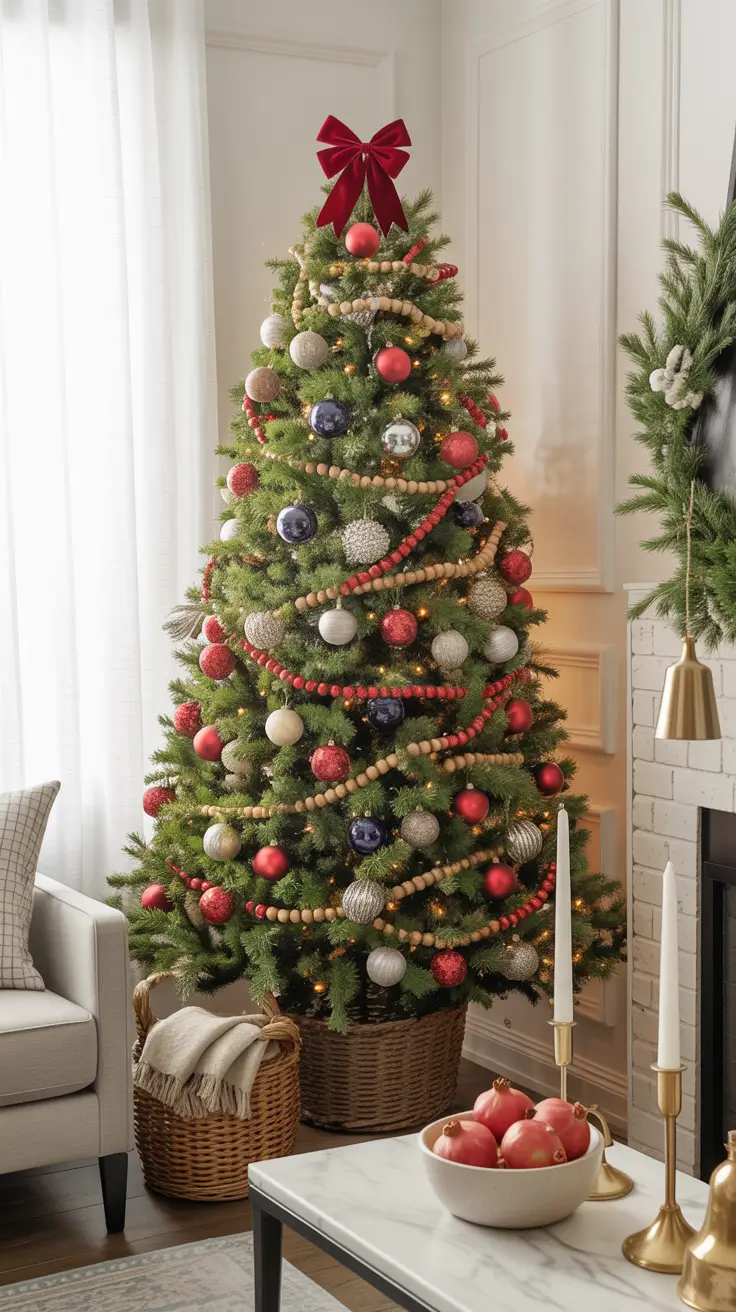 24 Red and Silver Christmas Tree 2025: Elegant Decorating Ideas for a Stunning Holiday Look