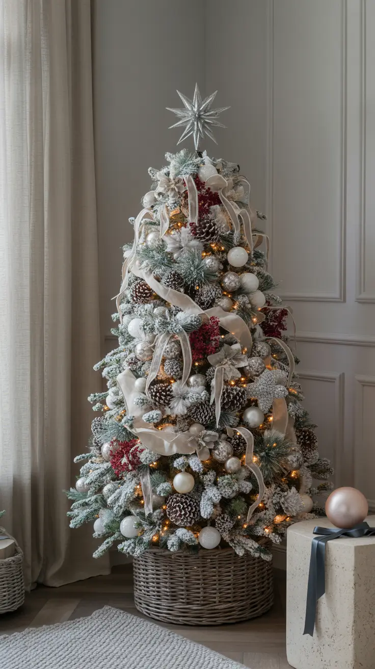 24 Red and Silver Christmas Tree 2025: Elegant Decorating Ideas for a Stunning Holiday Look