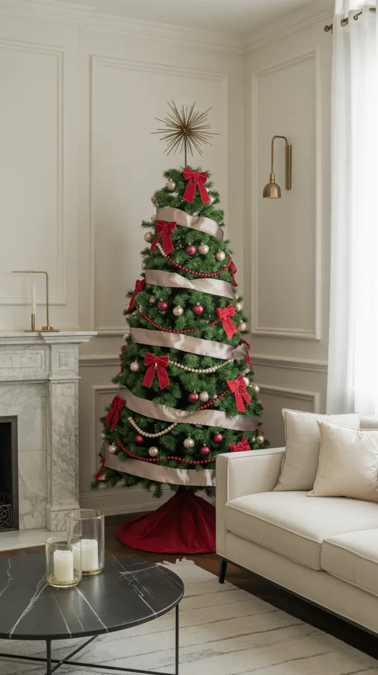 24 Red and Silver Christmas Tree 2025: Elegant Decorating Ideas for a Stunning Holiday Look