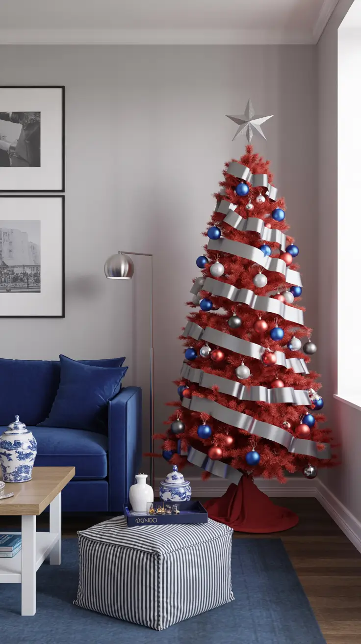 24 Red and Silver Christmas Tree 2025: Elegant Decorating Ideas for a Stunning Holiday Look
