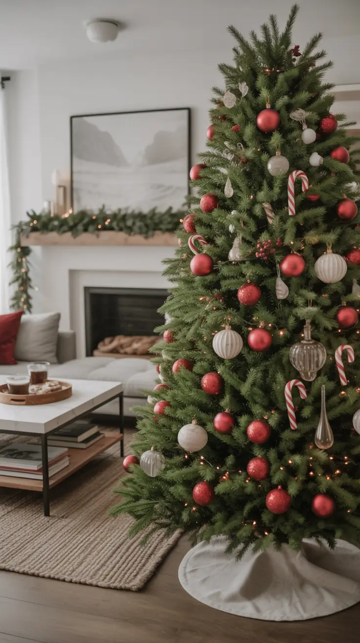 27 Red And White Christmas Tree 2025: Elegant Decorating Ideas And Inspo For A Magical Holiday