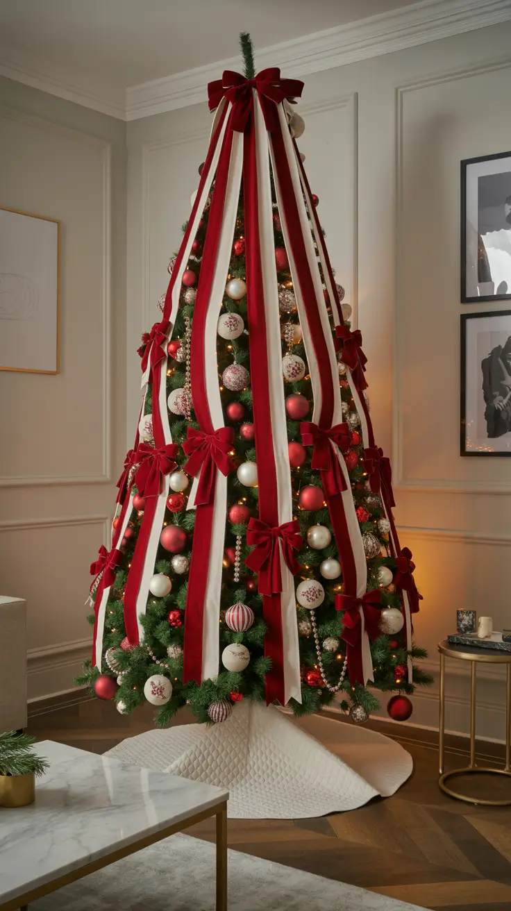 27 Red And White Christmas Tree 2025: Elegant Decorating Ideas And Inspo For A Magical Holiday