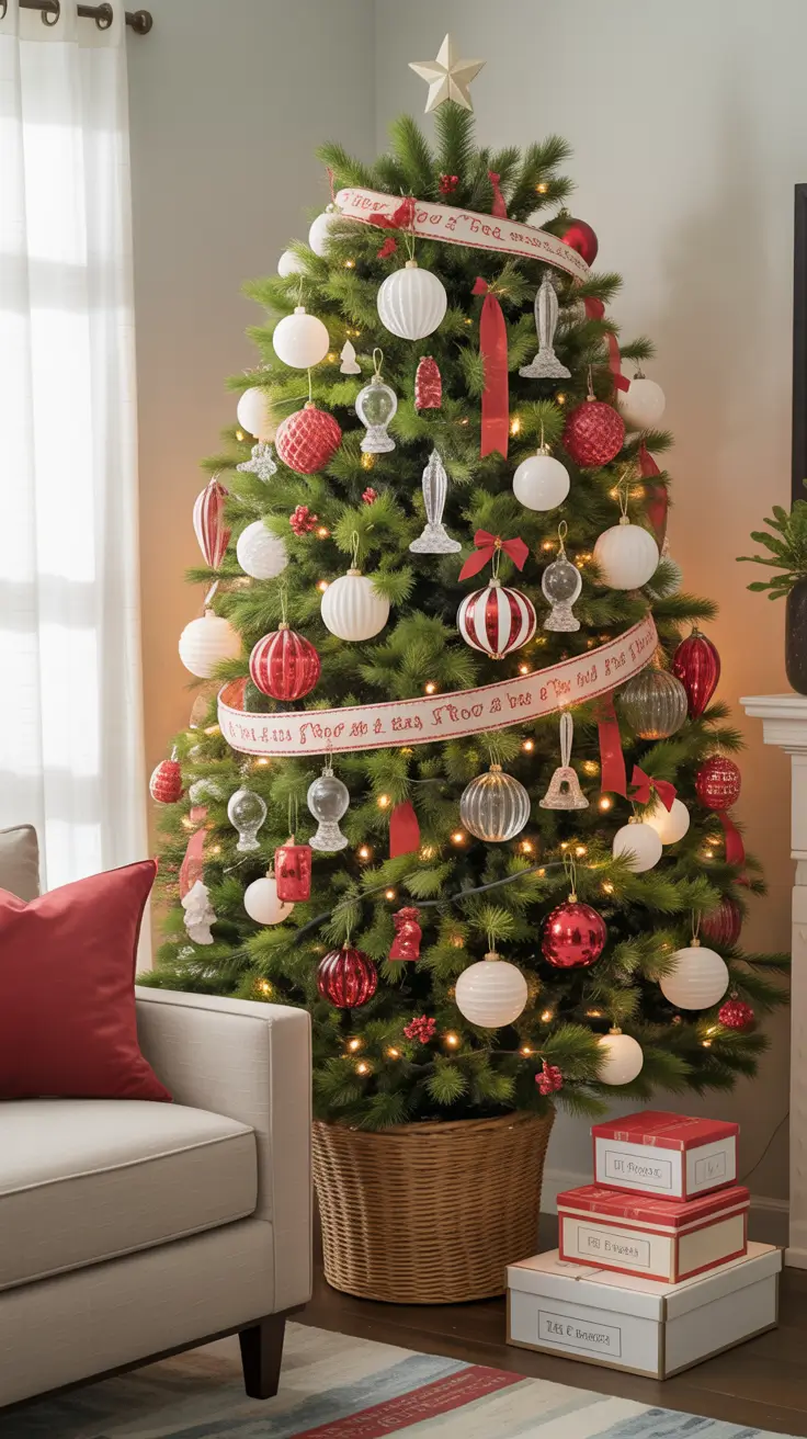 27 Red And White Christmas Tree 2025: Elegant Decorating Ideas And Inspo For A Magical Holiday