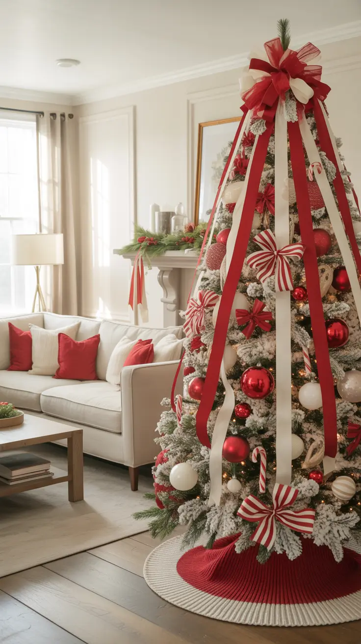 27 Red And White Christmas Tree 2025: Elegant Decorating Ideas And Inspo For A Magical Holiday