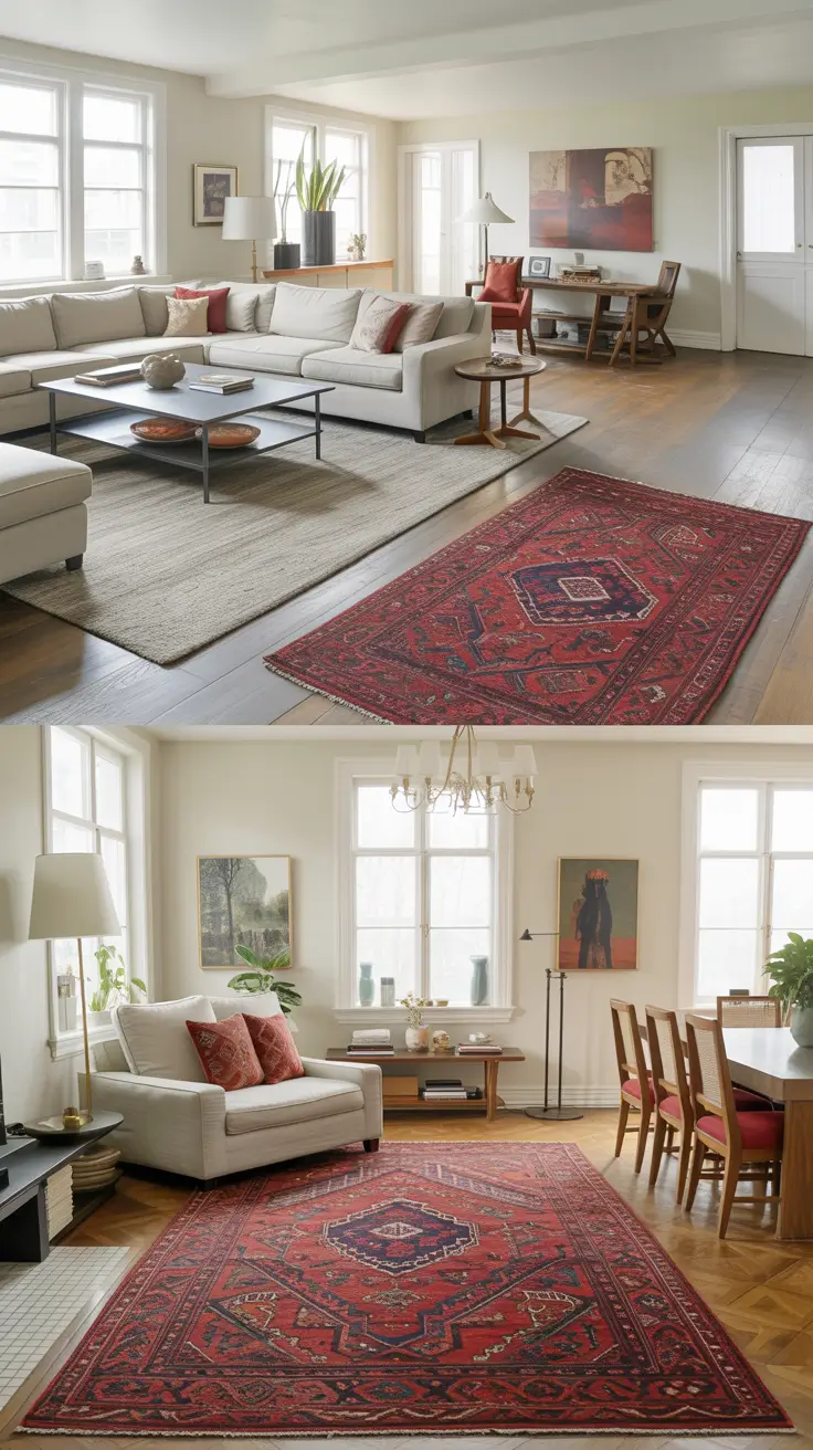 32 Rugs for Living Room Ideas 2026: Stylish Inspiration for Every Home