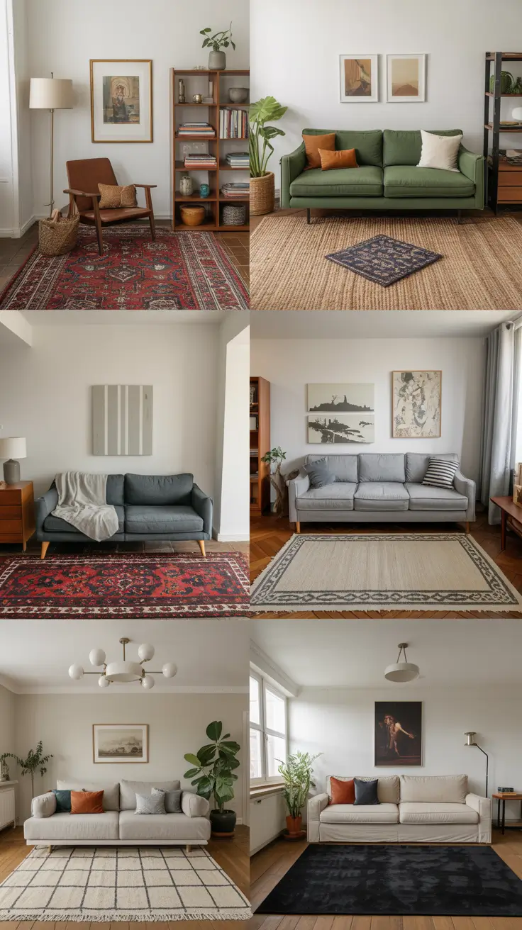 32 Rugs for Living Room Ideas 2026: Stylish Inspiration for Every Home