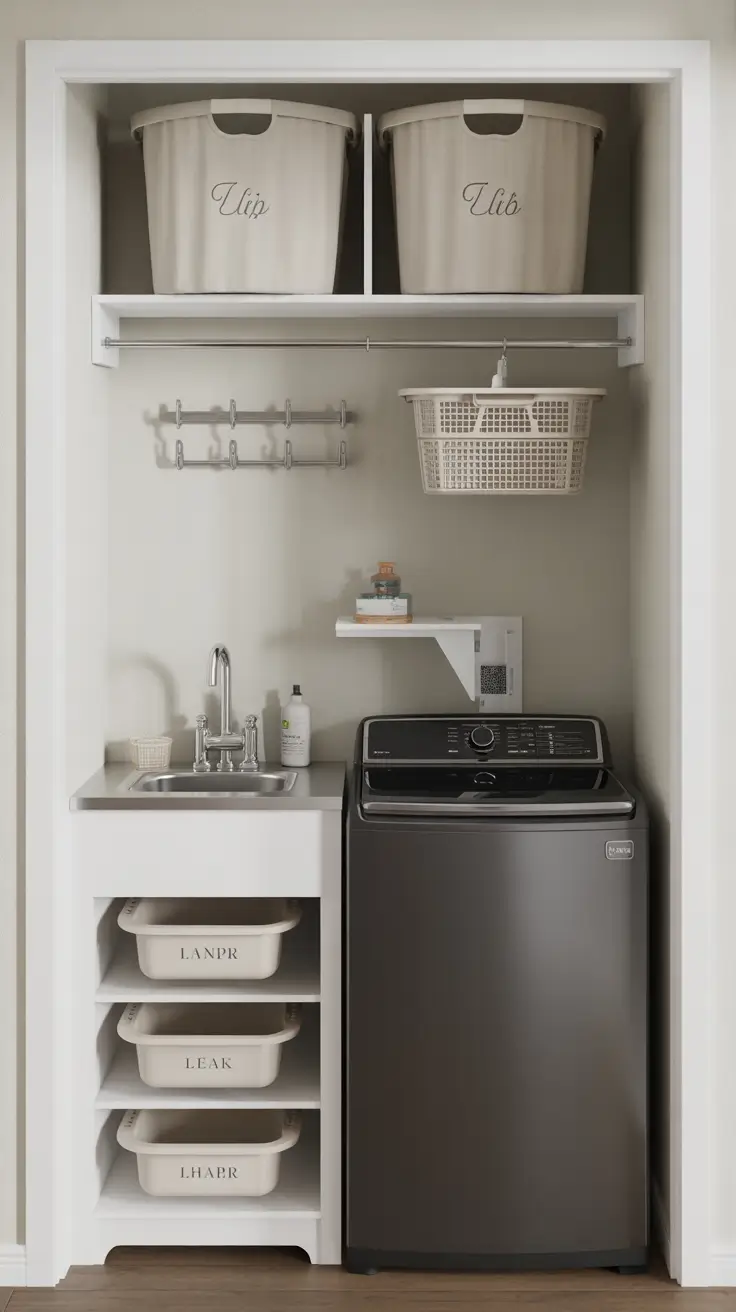 26 Smalls Laundry Room Ideas 2026: Smart Storage, Stylish Design and Budget-Friendly Inspiration