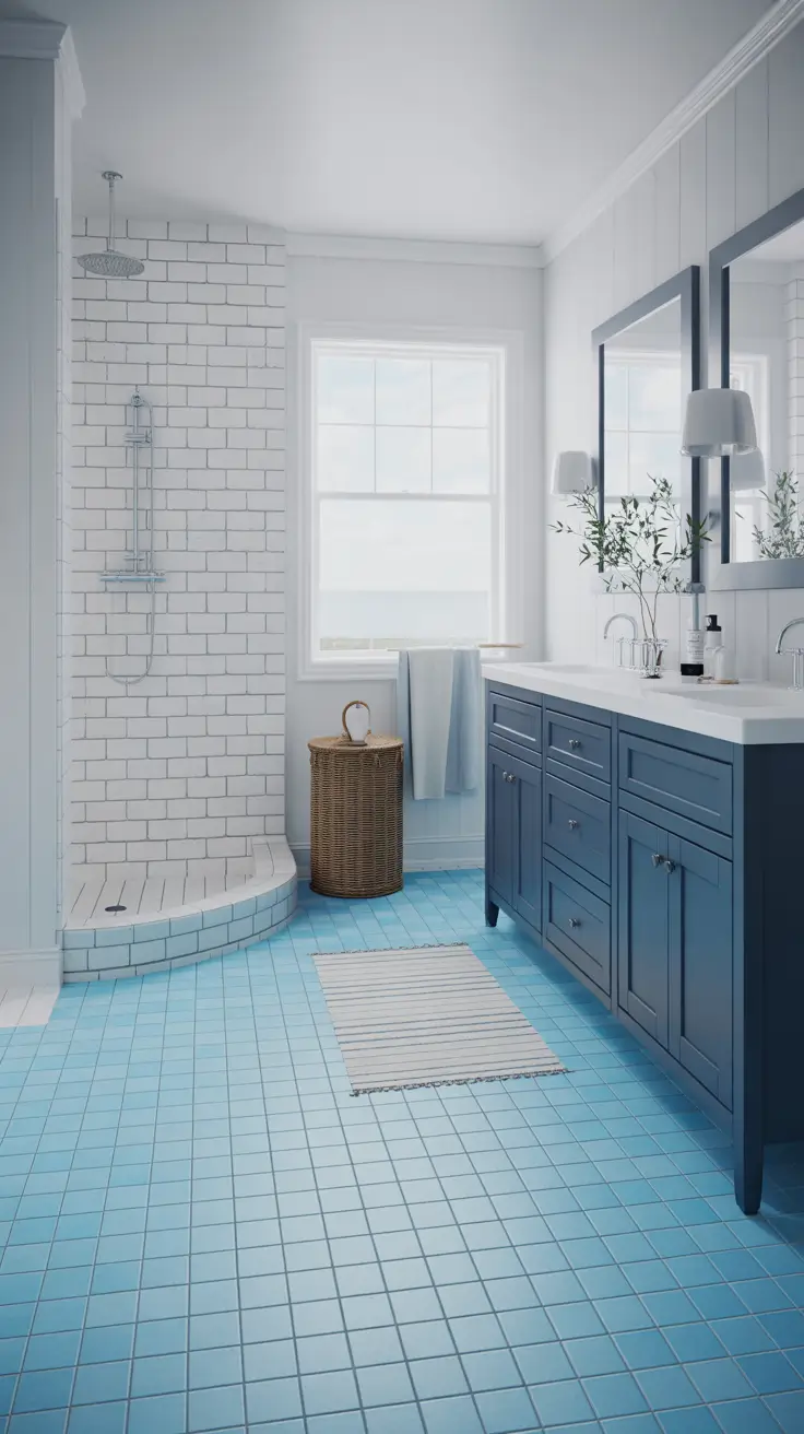 28 Bathroom Floor Tile Ideas 2026: Modern, Timeless, and Budget-Friendly Designs