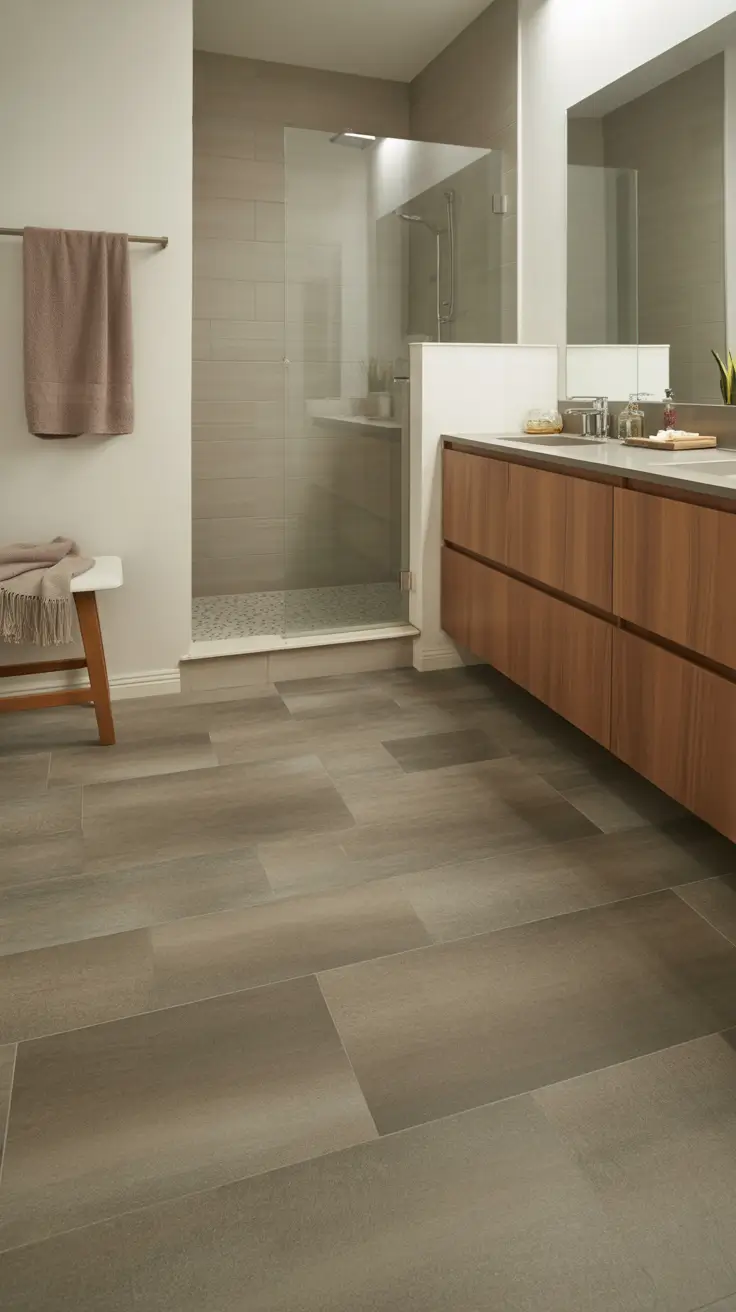28 Bathroom Floor Tile Ideas 2026: Modern, Timeless, and Budget-Friendly Designs