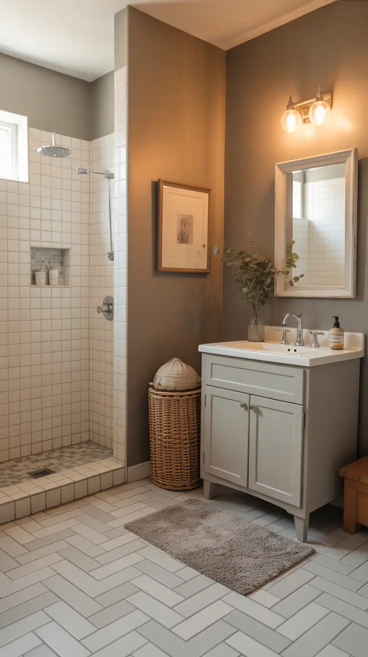 28 Bathroom Floor Tile Ideas 2026: Modern, Timeless, and Budget-Friendly Designs