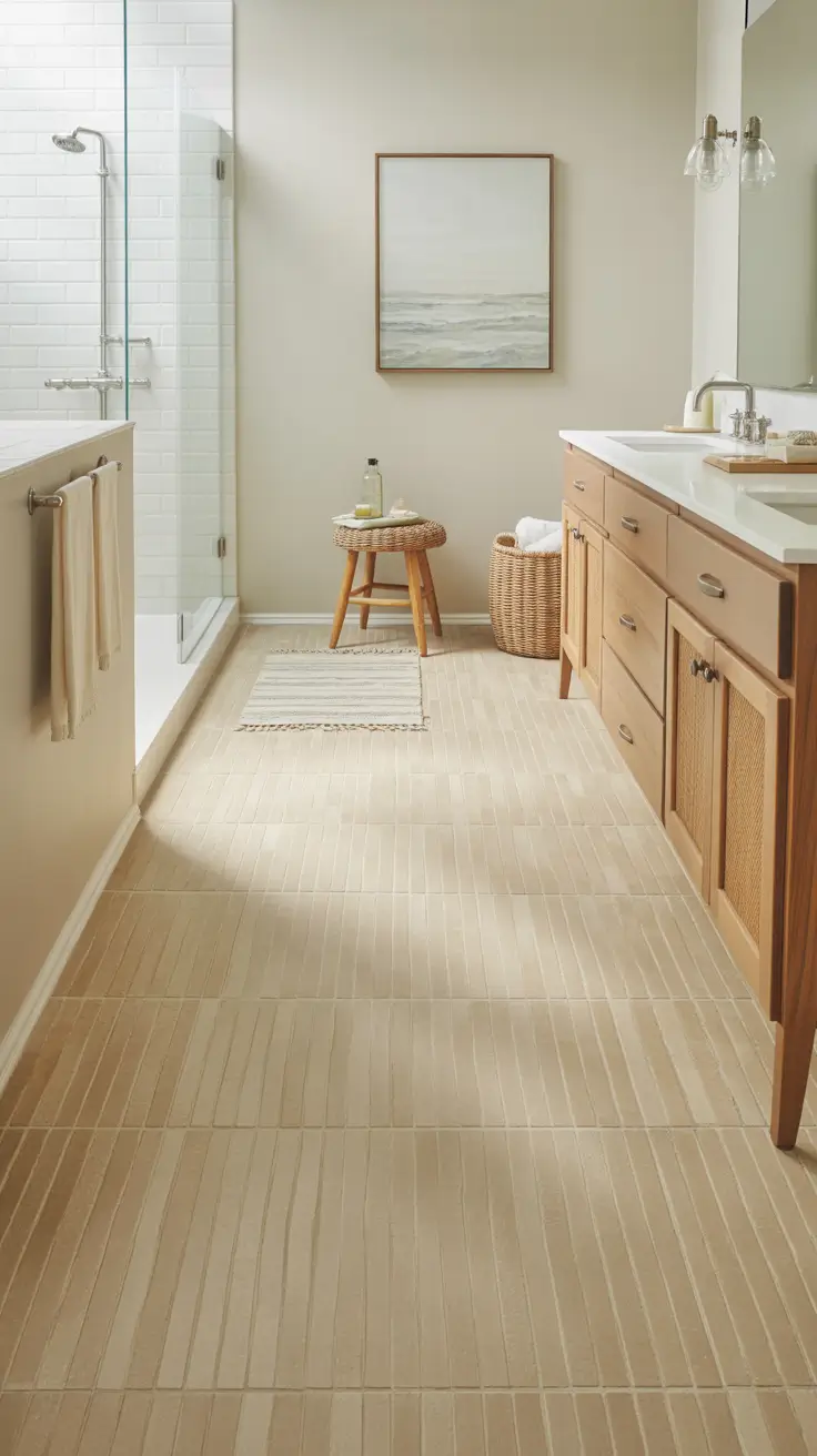 28 Bathroom Floor Tile Ideas 2026: Modern, Timeless, and Budget-Friendly Designs