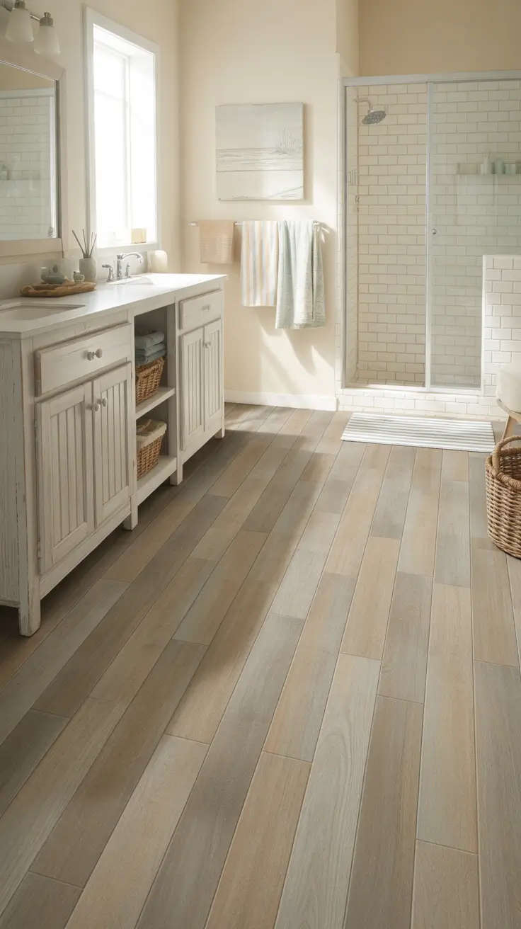 28 Bathroom Floor Tile Ideas 2026: Modern, Timeless, and Budget-Friendly Designs