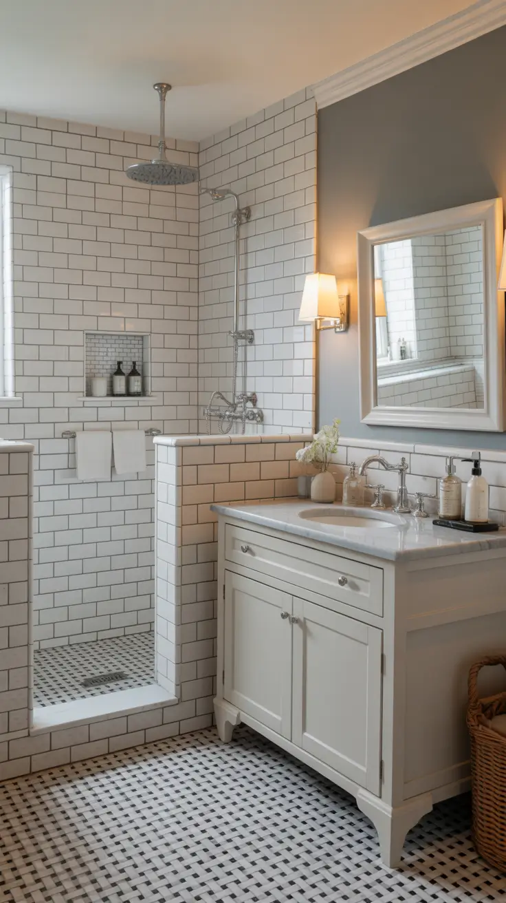 28 Bathroom Floor Tile Ideas 2026: Modern, Timeless, and Budget-Friendly Designs