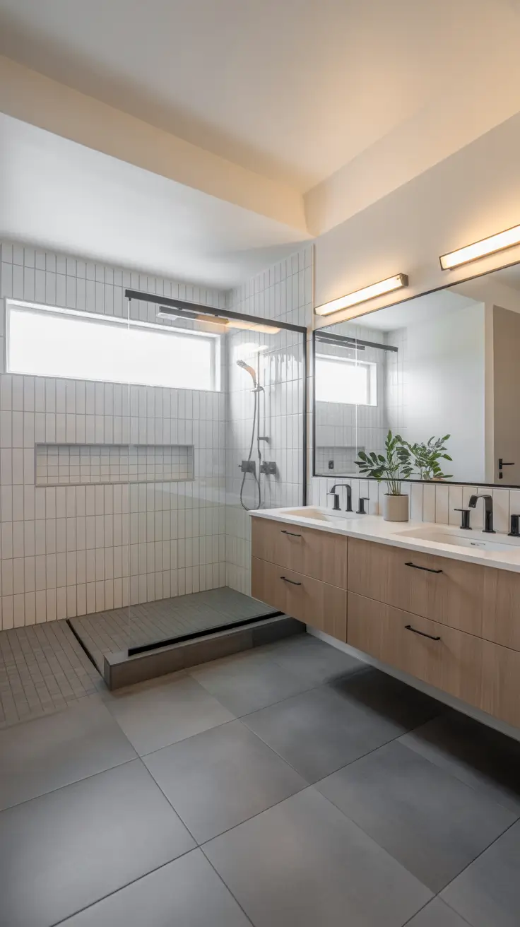 28 Bathroom Floor Tile Ideas 2026: Modern, Timeless, and Budget-Friendly Designs