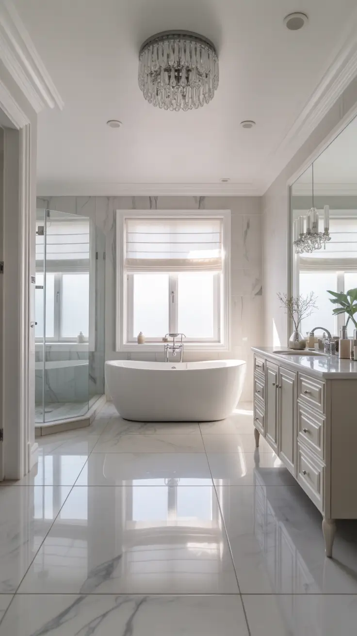 28 Bathroom Floor Tile Ideas 2026: Modern, Timeless, and Budget-Friendly Designs