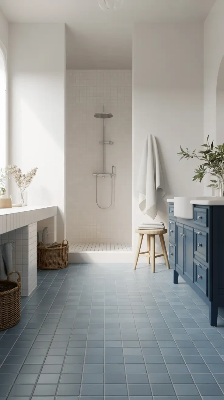 28 Bathroom Floor Tile Ideas 2026: Modern, Timeless, and Budget-Friendly Designs