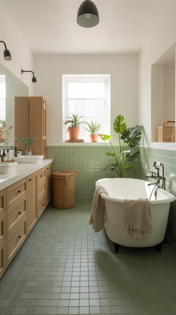 28 Bathroom Floor Tile Ideas 2026: Modern, Timeless, and Budget-Friendly Designs