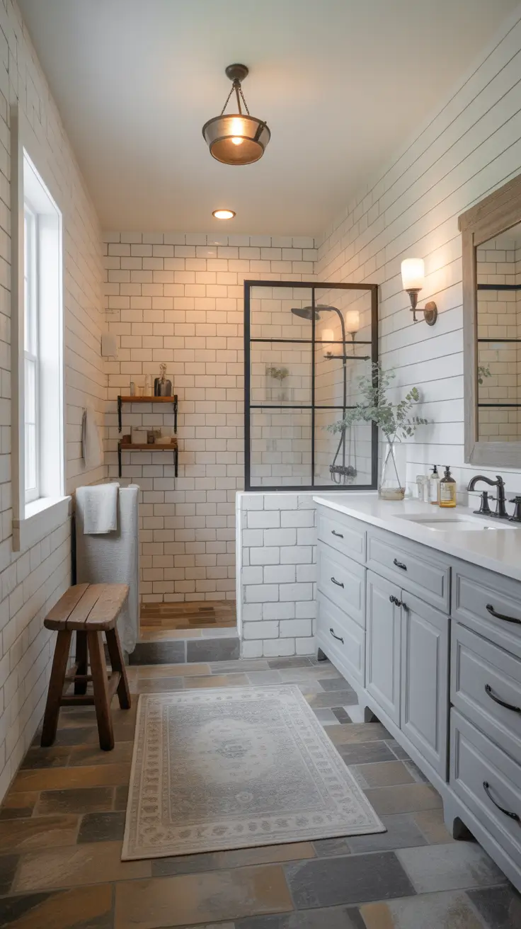 28 Bathroom Floor Tile Ideas 2026: Modern, Timeless, and Budget-Friendly Designs