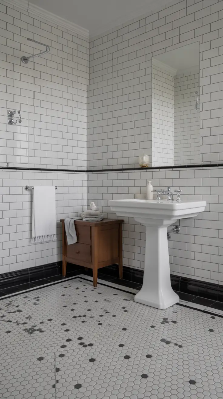 28 Bathroom Floor Tile Ideas 2026: Modern, Timeless, and Budget-Friendly Designs