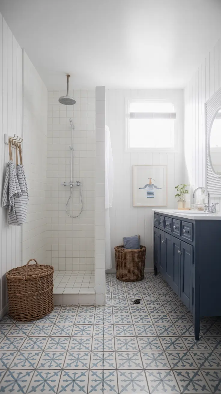 28 Bathroom Floor Tile Ideas 2026: Modern, Timeless, and Budget-Friendly Designs