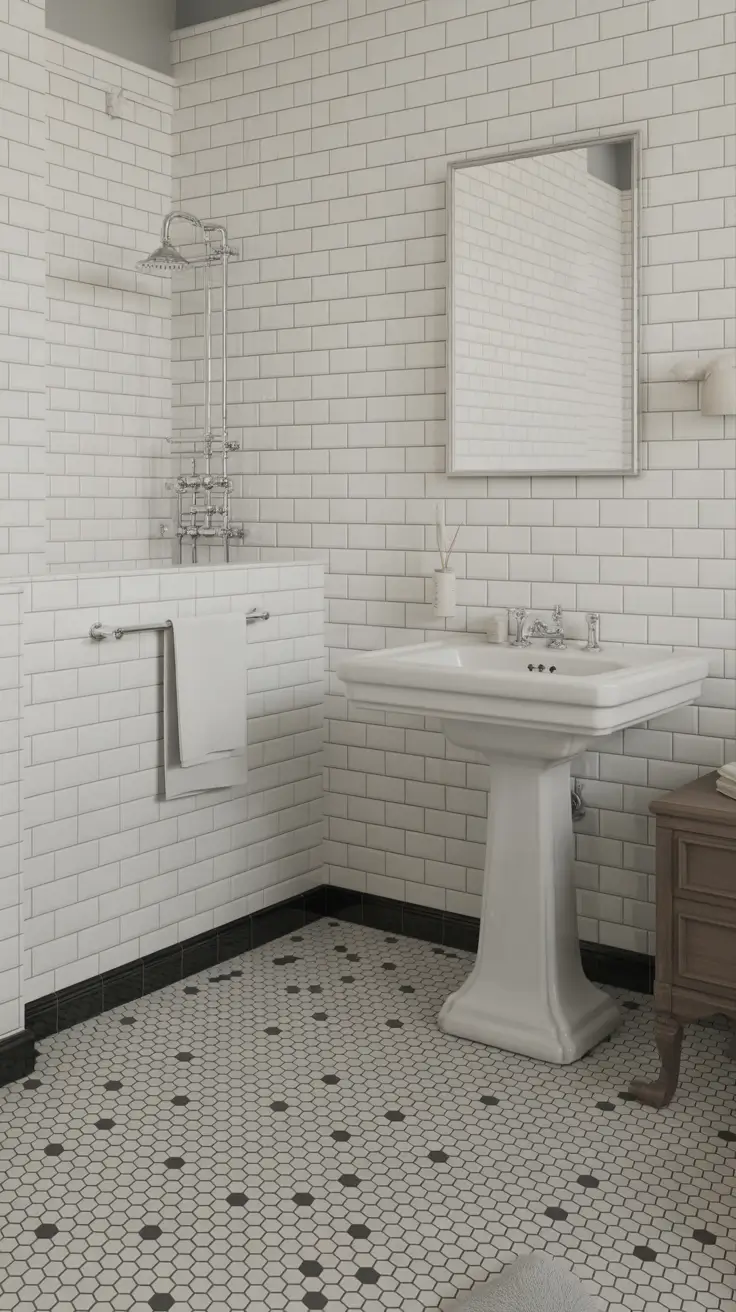 28 Bathroom Floor Tile Ideas 2026: Modern, Timeless, and Budget-Friendly Designs