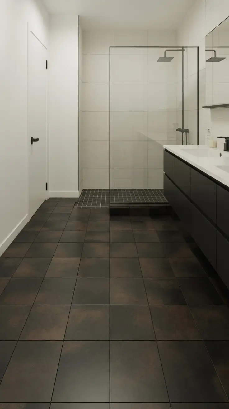 28 Bathroom Floor Tile Ideas 2026: Modern, Timeless, and Budget-Friendly Designs