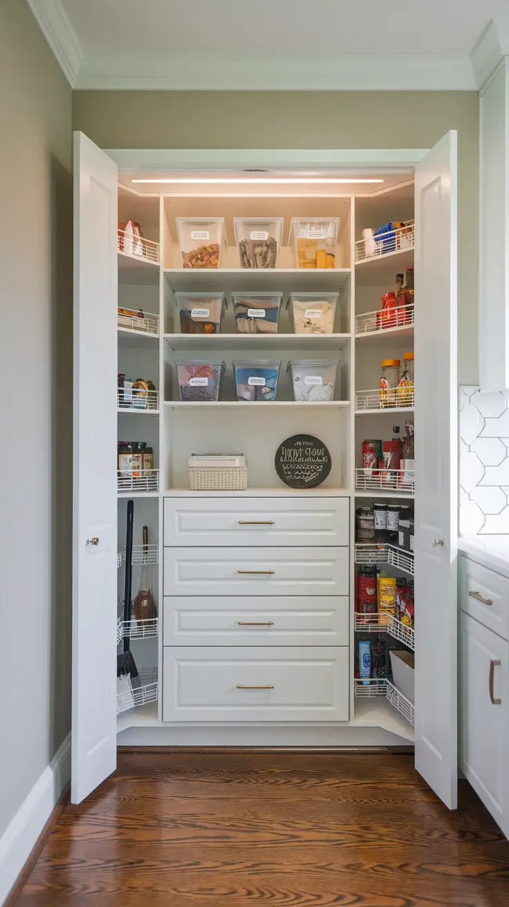 25 Pantry Remodel Ideas 2026 - Smart Walk-In, Small Kitchen, and Budget-Friendly Designs
