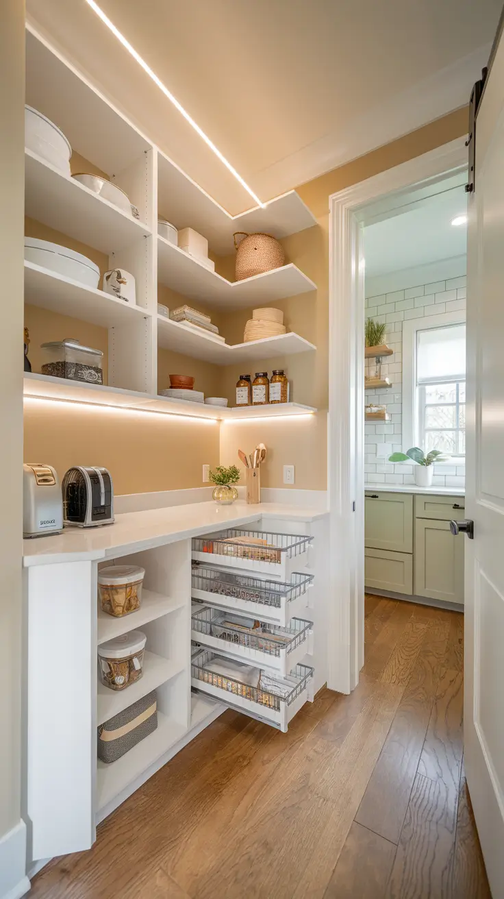 25 Pantry Remodel Ideas 2026 - Smart Walk-In, Small Kitchen, and Budget-Friendly Designs