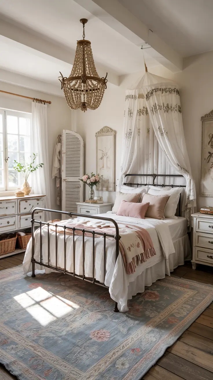 38 Vintage Bedroom Ideas 2026 - Elegant, Romantic, and Timeless Styles for Every Home