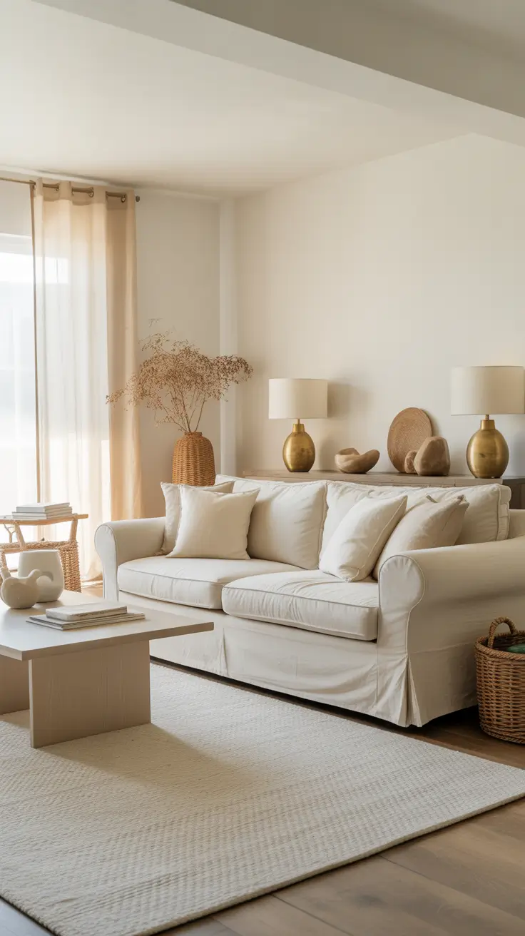 37 Whites Living Room Ideas 2026 for Modern and Cozy Decor