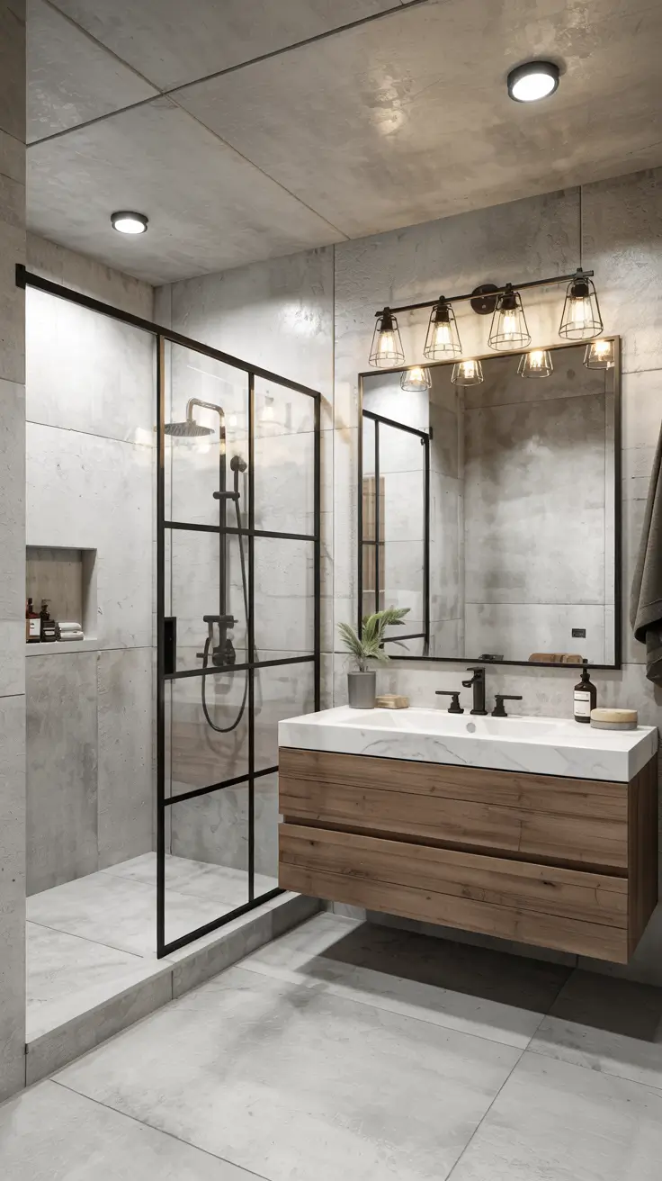 28 Bathroom Light Fixtures Ideas 2026: Modern, Industrial, and Art Deco Lighting Trends