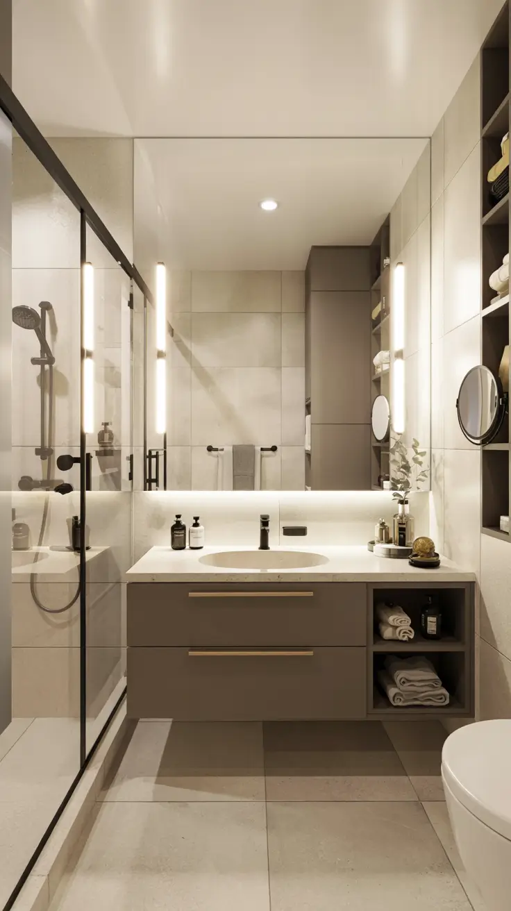 28 Bathroom Light Fixtures Ideas 2026: Modern, Industrial, and Art Deco Lighting Trends